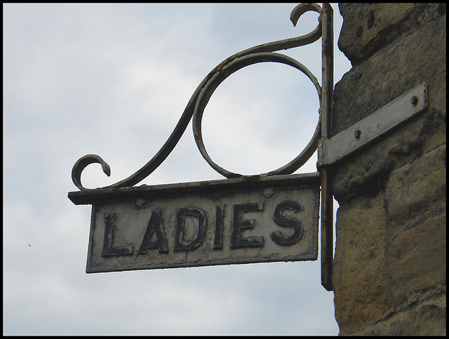 old Ladies sign