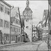 Romantische Stadt in old Germany