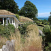 Green roof and sea view