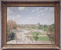 Garden of the Tuileries: Spring Morning by Pissarro in the Metropolitan Museum of Art, July 2018