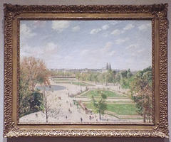 Garden of the Tuileries: Spring Morning by Pissarro in the Metropolitan Museum of Art, July 2018