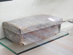 Musée archéologique de Split : sarcophage en plomb.