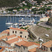 Bonifacio harbour and rooftops
