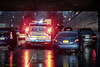 Rush hour, rain, accident, traffic jam - back in New York
