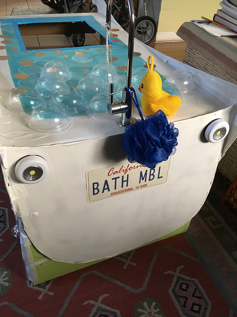 Bathmobile in progress