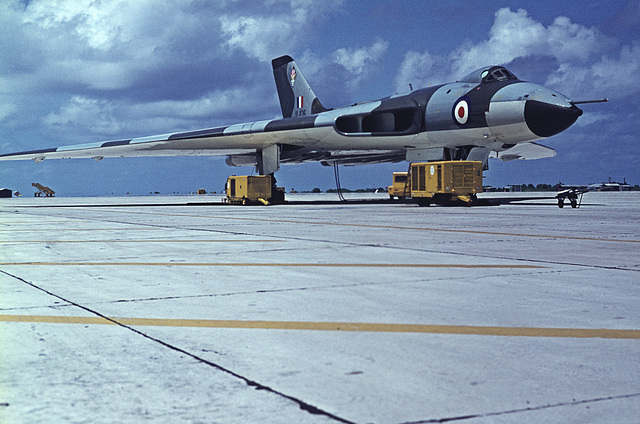 Avro Vulcan B2 XL426 617 SQN, RAF Gan, Maldive Islands, 1972