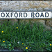 Oxford Road street sign