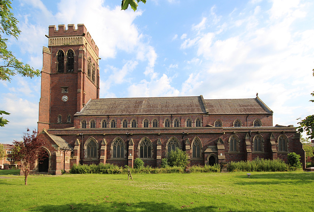 Christ Church, Albert Square, Fenton, Stoke on Trent, Staffordshire
