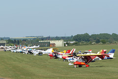 Planes At Duxford Aerodrome