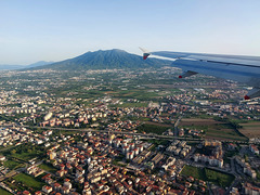 'Greater Naples' with Vesuvius looming in the distance