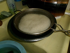 rice soaking