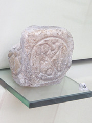 Musée archéologique de Split : monogramme chrétien.