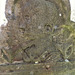 speldhurst church, kent (1)unusual bust with trumpets on lugs of early c18 gravestone