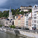 Lyon (69) 19 avril 2012. La quai Fulchiron.