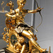 Detail of the Automaton Clock with Diana in her Chariot in the Metropolitan Museum of Art, February 2020