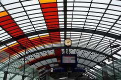 Roof of the new bus terminal at Amsterdam Central Station