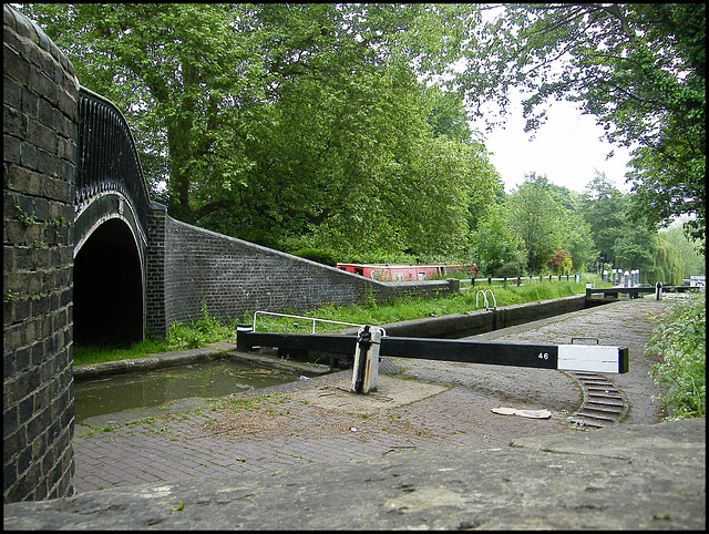 last lock on the Oxford Canal