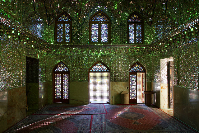 Inside Ali ibn Hamze Holy Shrine - Shiraz