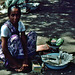 Betelblätter Verkäuferin auf Sri Lanka 1982