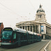 NET tram 210 in Nottingham - 8 Mar 2004