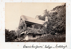 Gamekeeper's Lodge, Endsleigh Cottage, Devon c1880