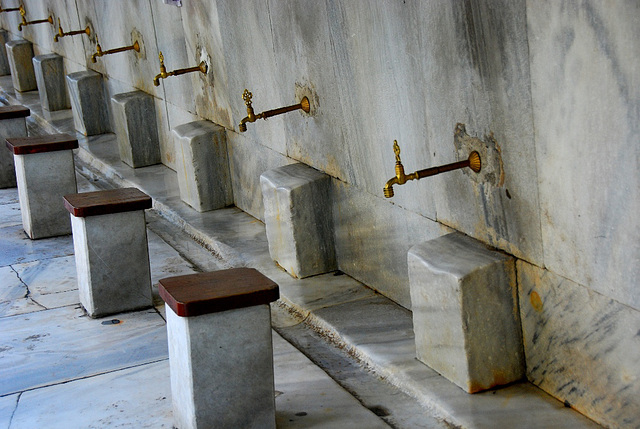 Waschplatz an der Sultanachmet Camii