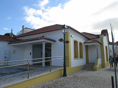 Tourism Office, in typical local architecture.