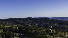 Blick von der Skisprungschanze 'Holmenkollbakken' nach Nordosten ... P.i.P. (© Buelipix)