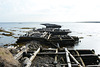 Берег Белого моря, Разрушенный Пирс возле Никольской Часовни