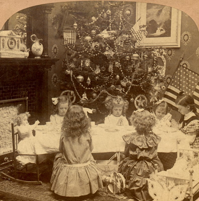 Christmas Morning—Saying Grace, 1901