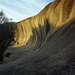 Overshadowed: girl by the Wave Rock