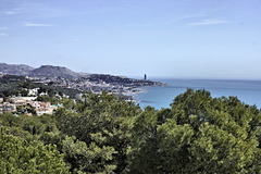 The Coast is Clear – Viewed from the Gibralfaro Castle, Málaga, Andalucía, Spain