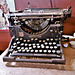 la fameuse machine à écrire Underwood