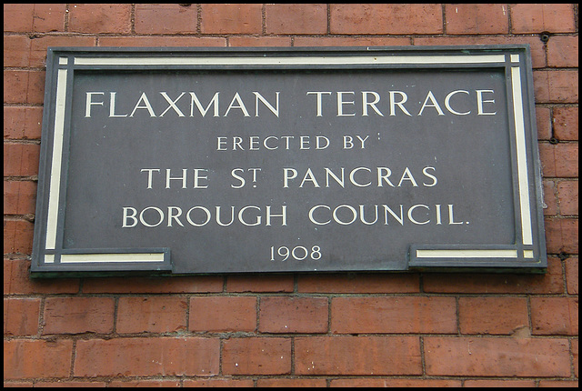 Flaxman Terrace sign