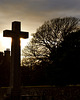 Cross in the St. Andrews Cathedral Cemetery