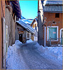 Nevache : dettaglio invernale :  'Avant l'Aurore'