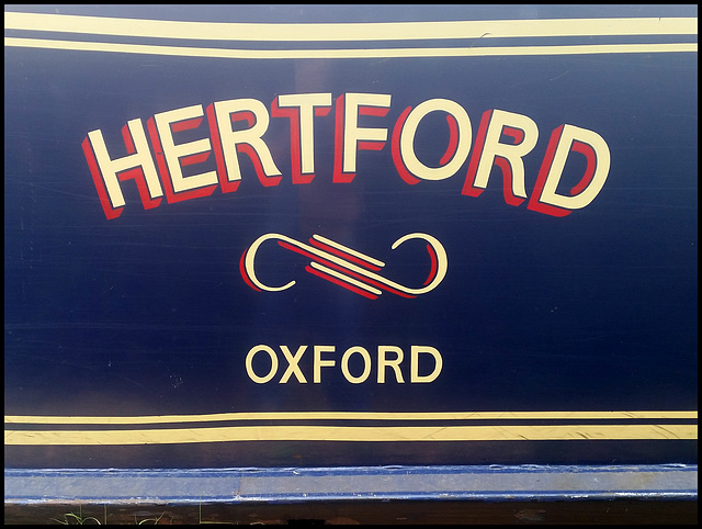 Hertford narrowboat