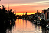 Sunset over Leiden