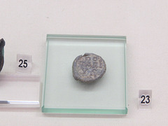 Musée archéologique de Split : sceau en bronze.