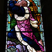 Detail of East Window, Chancel of Holy Trinity Church, Casterton, Cumbria