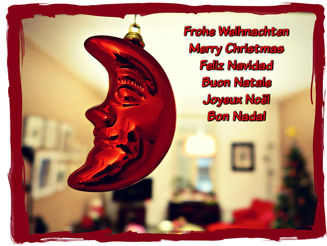 Merry Christmas / Feliz Navidad / Bon Nadal / Joyeux Noël / Buon Natale / Frohe Weihnachten