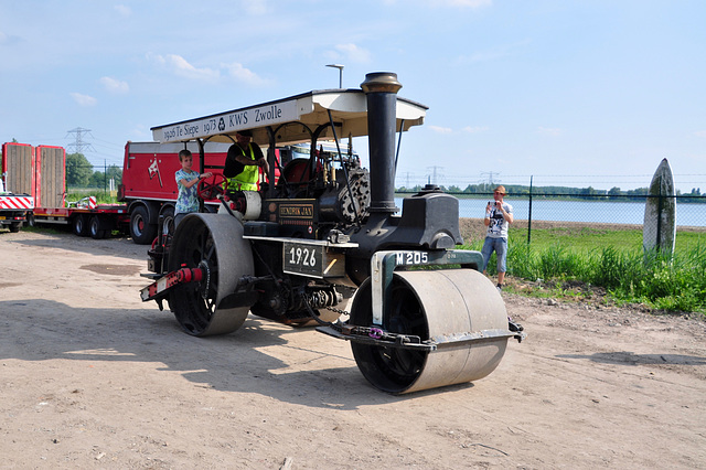 Dordt in Stoom 2018 – 1926 Steam roller M205 “Hendrik Jan”