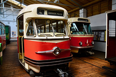 Prague 2019 – Public Transport Museum – Tatra T2 and T3