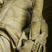 Saint Andrew - Statue detail - L'Abbaye aux Hommes