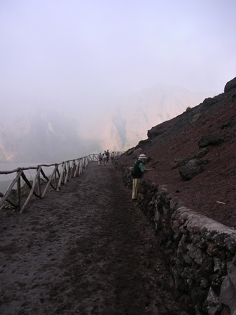 On Mount Vesuvius