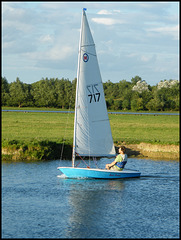 sail boat at Port Meadow