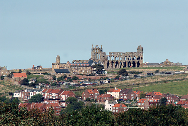 Whitby Abbey from Larpool Viaduct 20th September 2009
