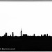 Portsmouth Skyline in silhouette
