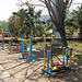 Gymnase en plein air / Open-air thai gym