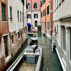 Venice 2022 – Canal with boats